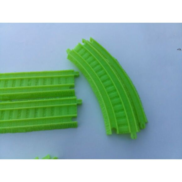 Thomas & Friends 2010 Green Train tracks Lot of 8 - Picture 9 of 15